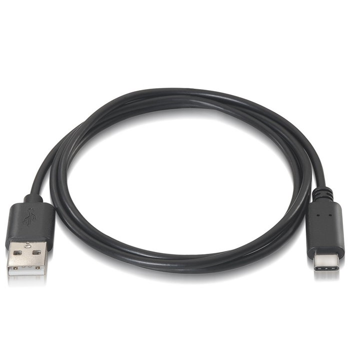 Aisens Cable USB 2.0 USB-C a USB-A, 0,5m, Negro Aisens Cable USB 2.0 USB-C a USB-A, 0,5m, Negro